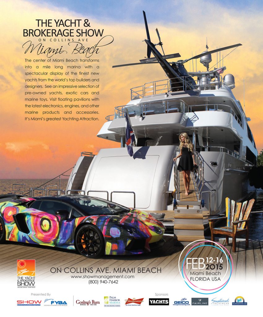 Yacht Show in Miami Beach
